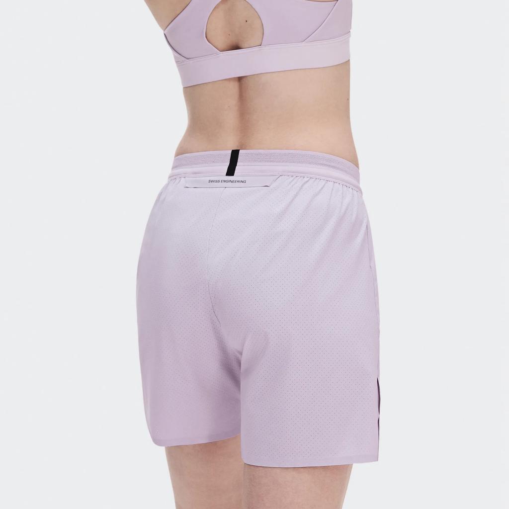 On 5" Performance Elastic Quick-Dry Solid Color Simple Lace-Up Running Shorts Women shorts 1WF10134944