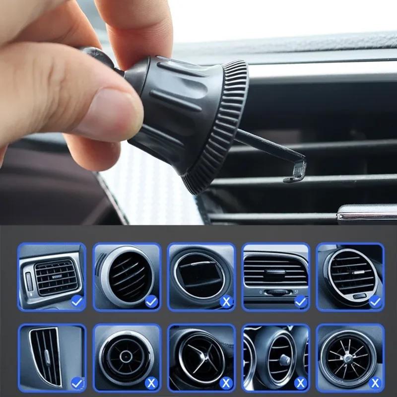 Gravity Navigation Car Phone Holder Car Air Vent Automatic Expansion Phone Holder Universal Mobile Phone GPS Navigation Stand