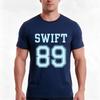 Team Swift Design Tshirt Summer Casual Cotton Tee Oversized Streetwear Tops Vintage Graphic Print Loose Fit Short Sleeve