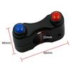 Motorcycle Switch Electric Bicycle Scooter 7/8" 22mm Handlebar Switches Headlight Fog Lamp Horn ON OFF Start 2 Button