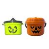 Halloween Pumpkin Bucket Miniature Design Pumpkin Orange Bucket Mini Storage Containers Festive Halloween Decoration