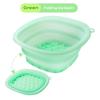 Collapsible Silicone Face Ice Bath Tray Cold Therapy for Facial Puffiness Portable Cryo Skin Tool Travel Beauty Bowl Facial Tool
