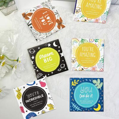 30 Pcs Inspirational Cards Pop-open Cards Thought Fulls for Kids Dream Big