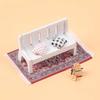 Accessories 1:12 Dollhouse Miniature Simulation Weaving Rugs Dollhouse Carpet Dollhouse Furniture