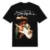 Jimi Hendrix Singer Cotton Gift For Fan Black All Size Unisex Tee Shirt
