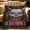movie T-The Black Phone-E Throw Thick Comfort Flannel Quilt, Multi-scene Use Indoor Outdoor Daily Nap