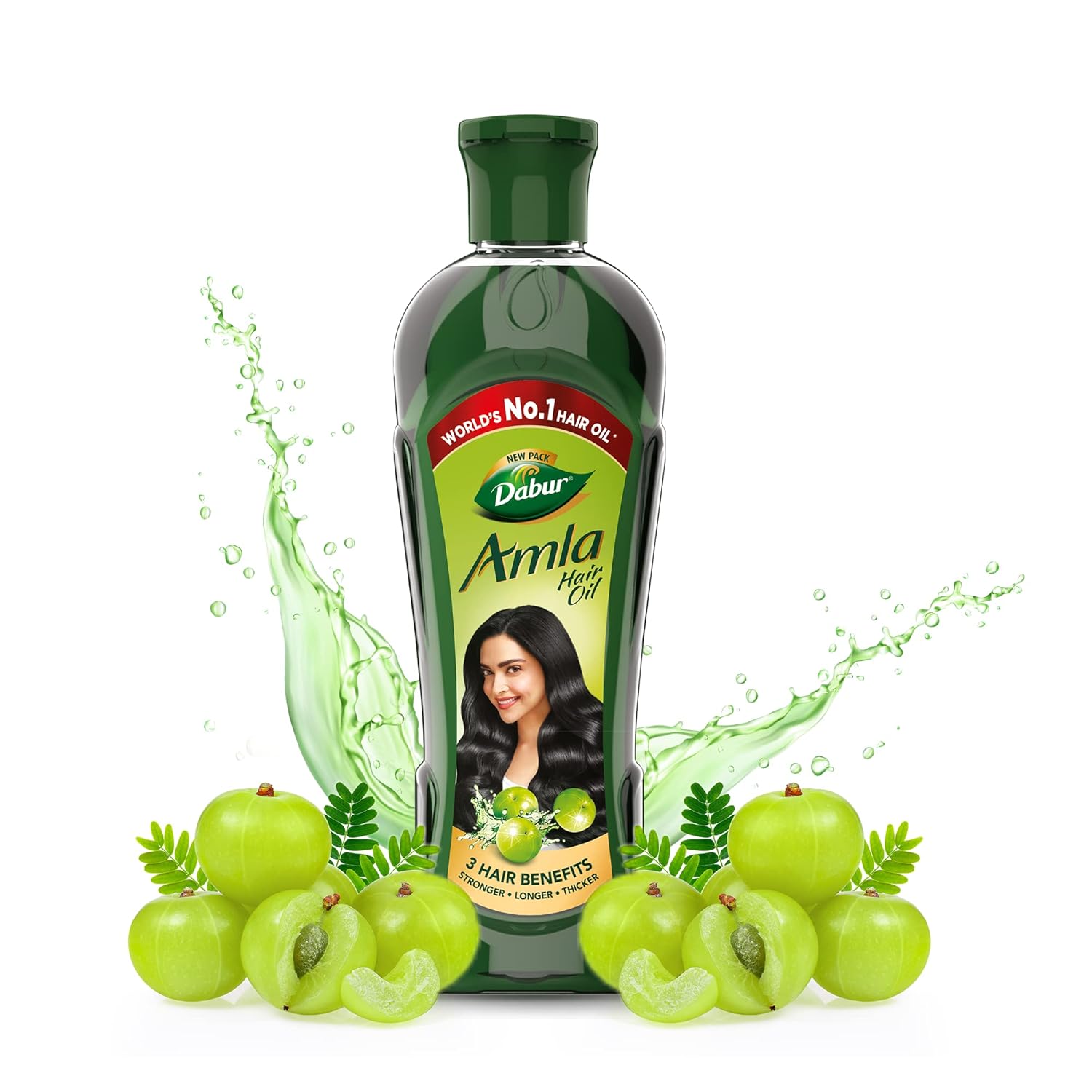 

Dabur Amla Hair Oil 450ml | Nourishing Scalp Treatment For Strong, Long, Thick Hair | Reduces Hair Fall & Promotes Healthy Growth