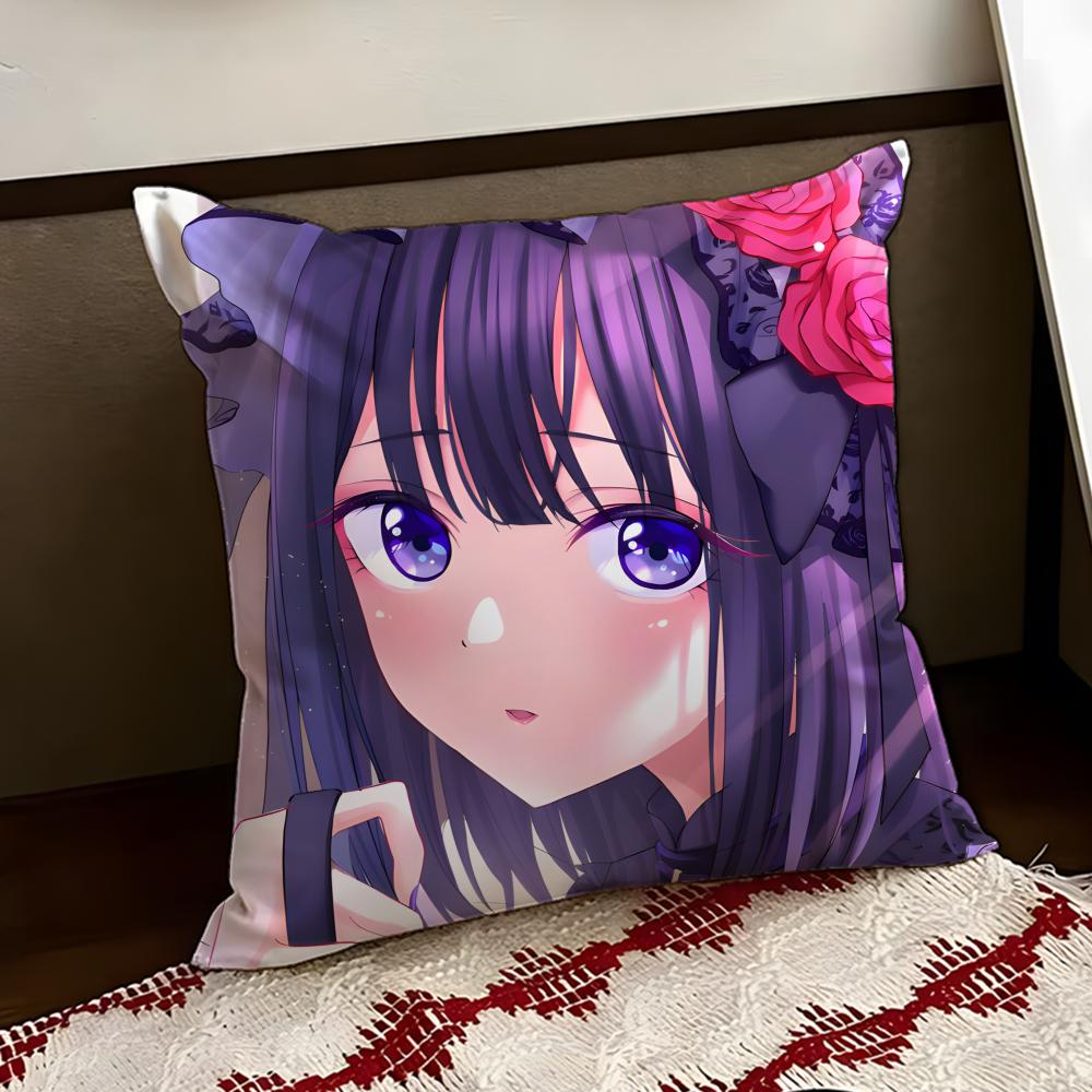 Anime DDressUp DDarling Cushion Cover Reversible Soft Durable Pillow Cover Home  Car MultiScene Use for Daily Comfort
