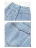 Women's High-Waisted Slimming Harem Denim Pants - 2025 Spring Collection