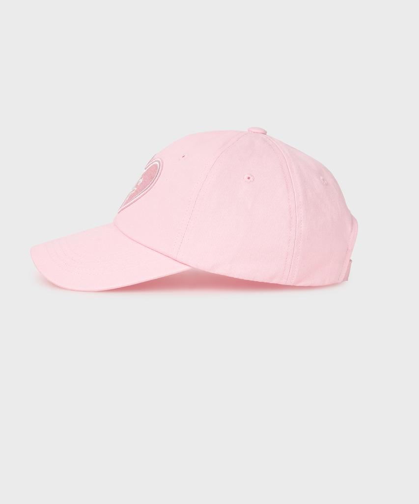 JUNEJUNE SPACE Vol12 Heart. Logo Cap_Light Pink (Vol12 Heart Logo Cap_Light Pink)