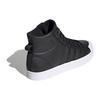 Adidas Neo Bravada Mid Synthetic Leather Slip Resistant Durable High Top Skate Shoes Men Sneakers Black White FX9143