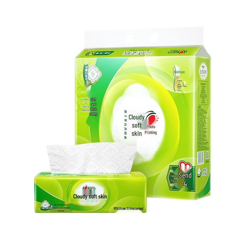 Mind Act Upon Mind Cloud-Soft Facial Tissues