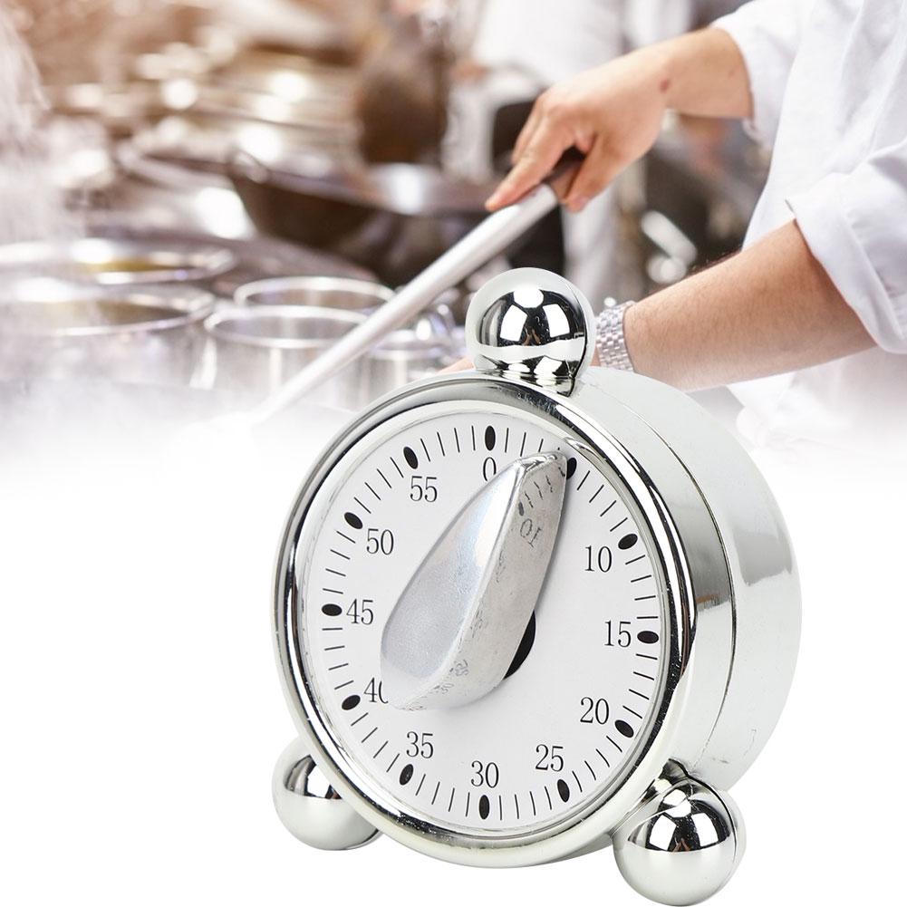 Temporizador Mecánico Recordatorio de Cocina Reloj Despertador Preciso para Cocina Peluquería y Salón de Belleza