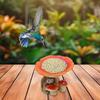 Creative Animal Feeding Trough Waterproof Art Statue Rustic Bird Feederc  Parrot