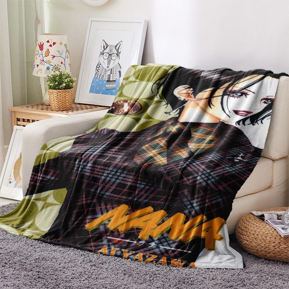 1 Pezzo Coperta in Flanella con Stampa Cartone Animato, Alta Qualità Confortevole per Tutte le Stagioni, Decorazione per la Casa, Calore e Comfort, Perfetta per Regalo di Natale Compleanno