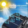 Clip On Solar Motion Lights Solar Powered 4 Light Mode Solar Garden Light IP65 Waterproof Motion Sensing Clip Light Outdoor