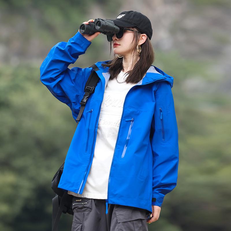 

Настраиваемая мужская и женская ветрозащитная однослойная рыболовная рабочая одежда - Весна и Осень, Водонепроницаемая, Доступны варианты с логотипом или вышивкой. 2XL