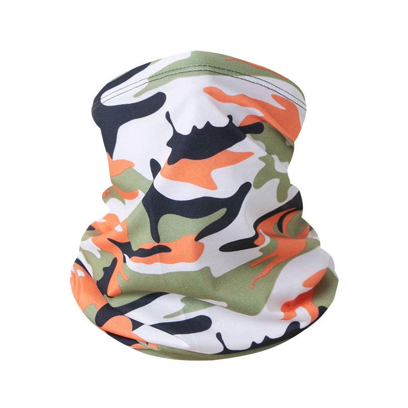 Summer Outdoor Cycling Milk Silk Face Mask: Sun Protection Neck Gaiter, Multifunctional Headscarf, Neck Warmer