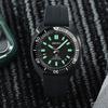 Seiko Prospe Collection Automatic Mechanical Movement Silicone Strap Watch Men's Watches Black Dial SPB335J1