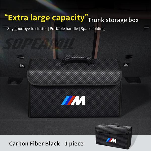 Car Trunk Storage Box Organizer Foldable Stowing Tidying Bag For BMW E39 E46 E60 E90 F10 F15 F20 F25 F30 G20 G30 X1 X3 X4 X5 X7