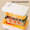 Portable Electric Lunch Box 1L Capacity Thermal Food Warmers Lunch Heating Box For Work School Camping And Home Use