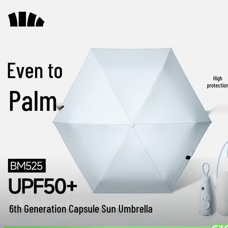 Banana Umbrella UV Protection Capsule Sun & Rain Umbrella
