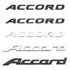 3D ABS Logo Honda Emblem Letters Car Trunk Badge Rear Letter Label for Honda Accord Elysion CR-Z Odyssey SPIRIOR Accessories