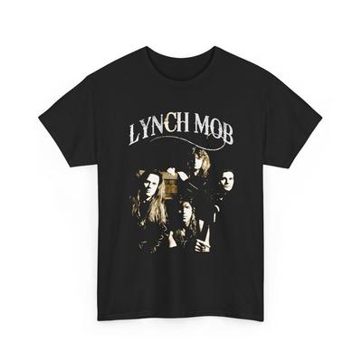 Lynch Mob Band Tee, Vintage Rock Music Cotton Shirt
