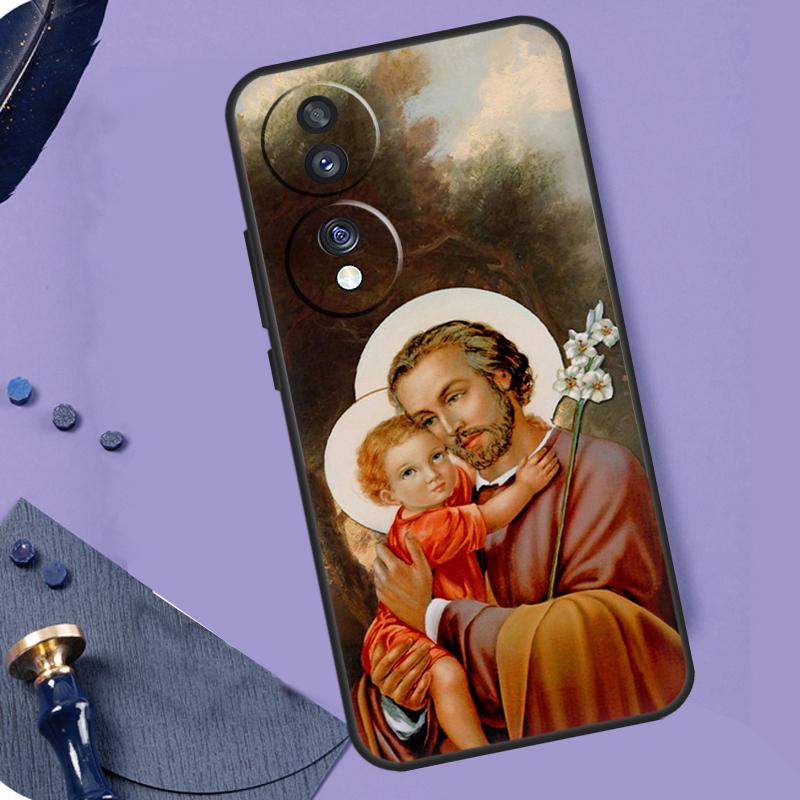

Religious Mary and Jesus Phone Case For Honor 90 Lite 70 50 Magic 5 6 Pro X6 X7 X8 X9 X6a X7a X8a X9a X9b X8b Cover Honor 50