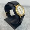 Used ALBA quartz watch gold black