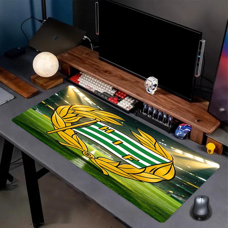 Hammarby IF Print Mouse Pad, Anti‑Slip Desktop Keyboard Mat, for PC Laptop Gaming Working Daily Use, Cool Festival Birthday Gift