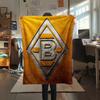 1pc Borussia Print Flannel Blanket, High quality Comfortable for All Seasons, Home Decor, Warmth and Comfort, Perfect for Christmas Gifts17