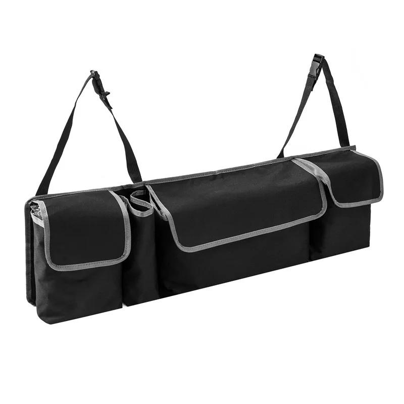 Car Trunk Organizer Backseat Storage Bag High Capacity Multi-use Car Seat Back Organizers Automobile Interior