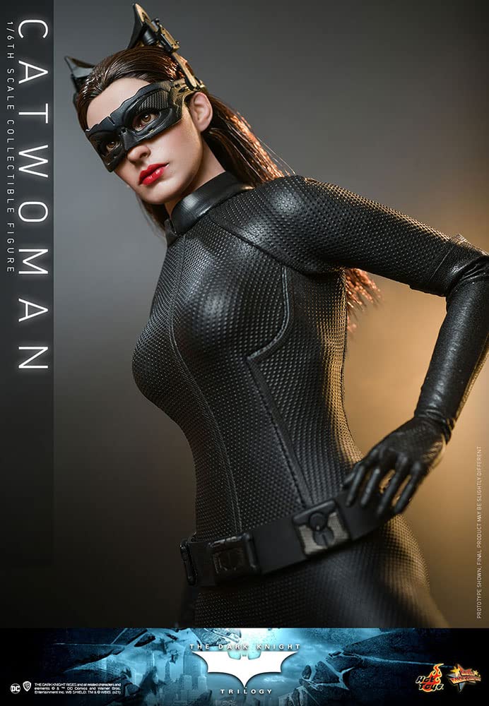 Movie Masterpiece The Dark Knight Trilogy Catwoman 1/6 Scale Figure Black