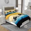3D Cotton Satin Bedding 160x200cm MOTOR CROSS