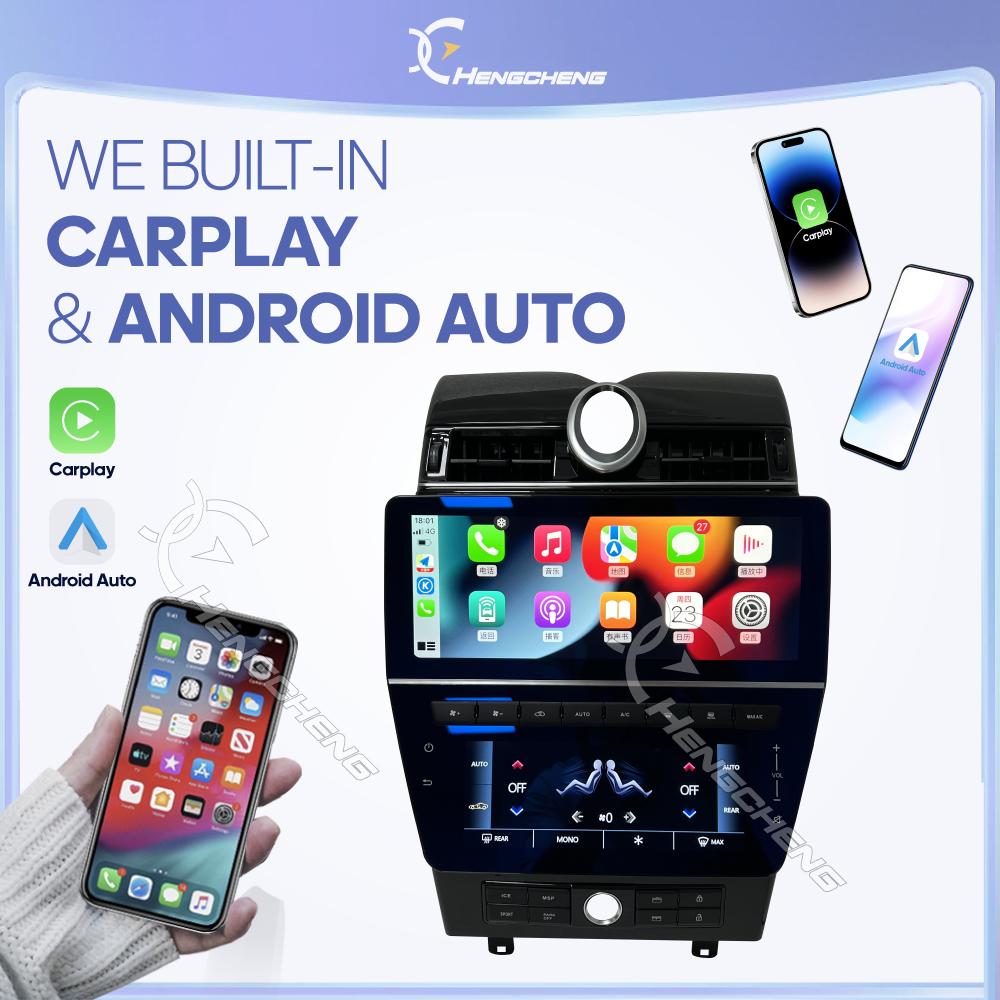 CarPlay 12.3" For Maserati Quattroporte 2008-2012 Car Multimedia Player GPS Navigation Radio Android12 8+128G 8Core 4G 360Camera