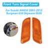 Motorcycle Front Signal Lights Cover For Suzuki AN650 AN 650 2003-2012 Burgman650 SkywaveE650 Housing Shell Indicator Cover