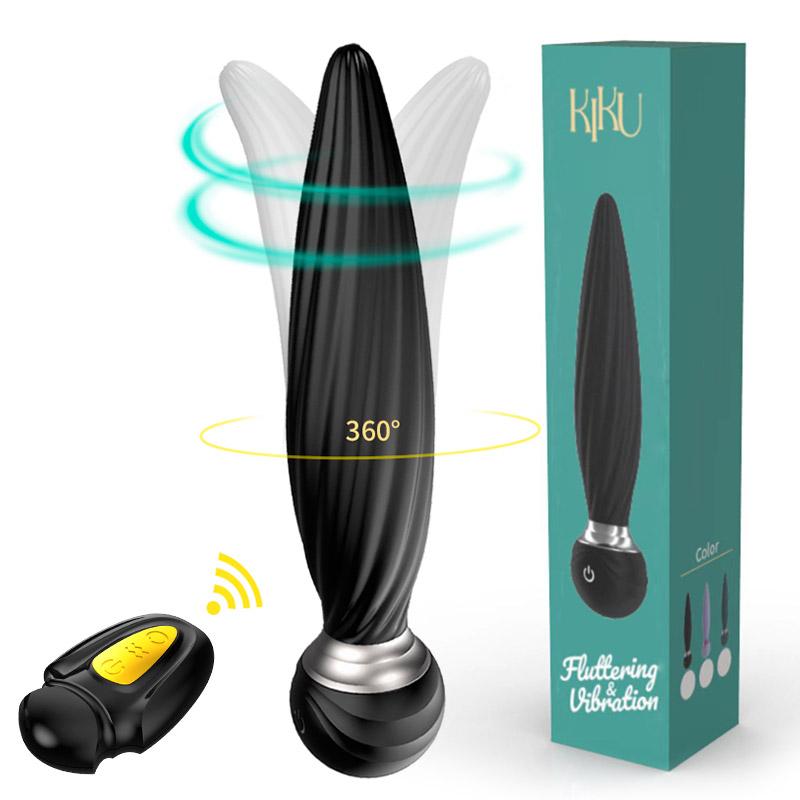 360 Wiggle Prostate Massager Anal Vibrator Male Anal Plug Sex Toys For Men Wireless Remote Ass Butt Plug Adult Sex Toys Buttplug