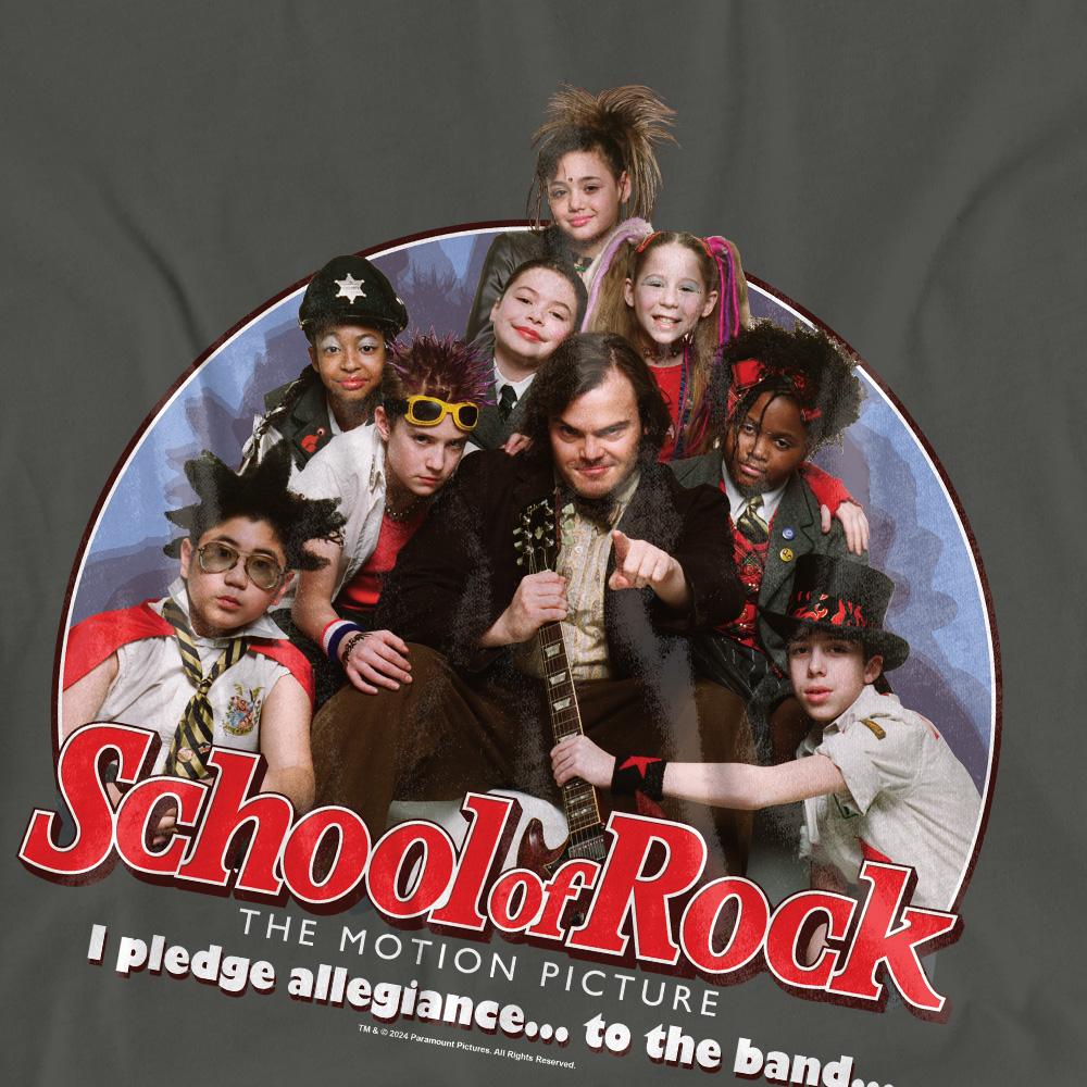 School of Rock Unisex Adult I Pledge Allegiance T-Shirt
