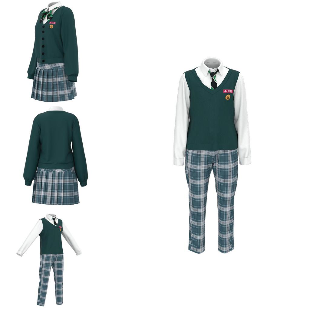 All Of Us Are Dead Cosplay School Uniform Costume For Men And Women Perfect For Halloween Or Theme Parties