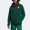 adidas Colorblock Logo Patch Full-Zip Wool Jacket Men’s Green