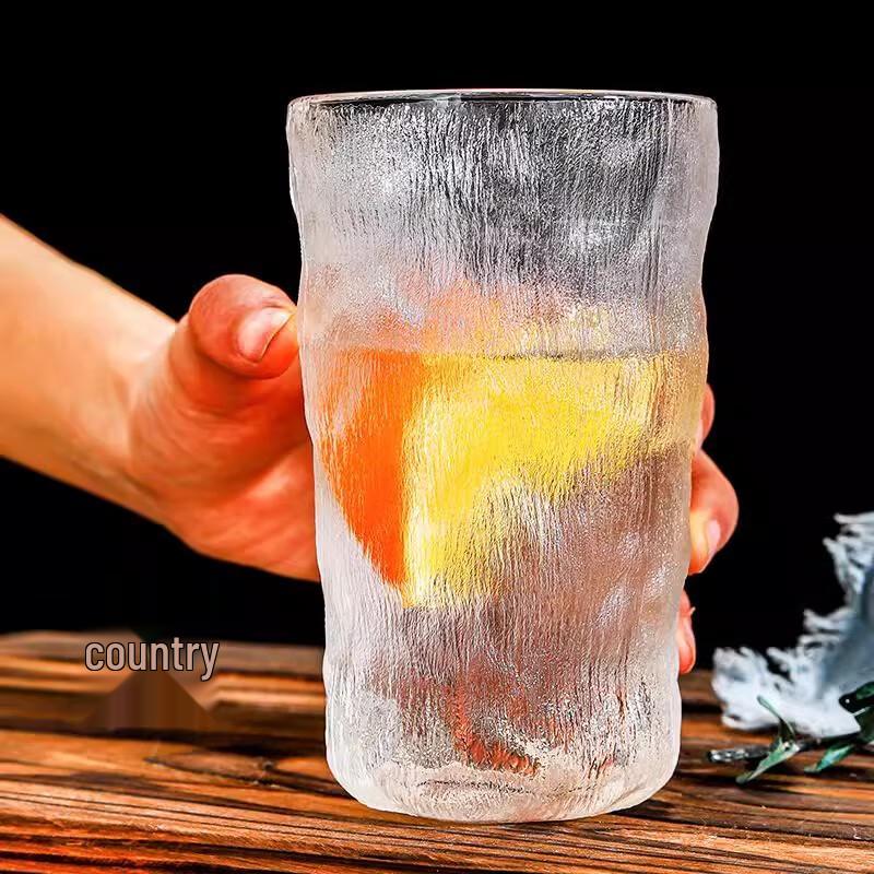 Glacier Design Glass Mug