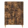 Sideboard Smoked Oak 66 x 34.5 x 90 cm Engineered Wood