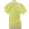 Marni Made In Italy Short Sleeve Deformation Cut 38 Yellow Women Used