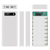 Caja portátil USB 18650 LCD DIY para banco de energía móvil, carcasa Micro