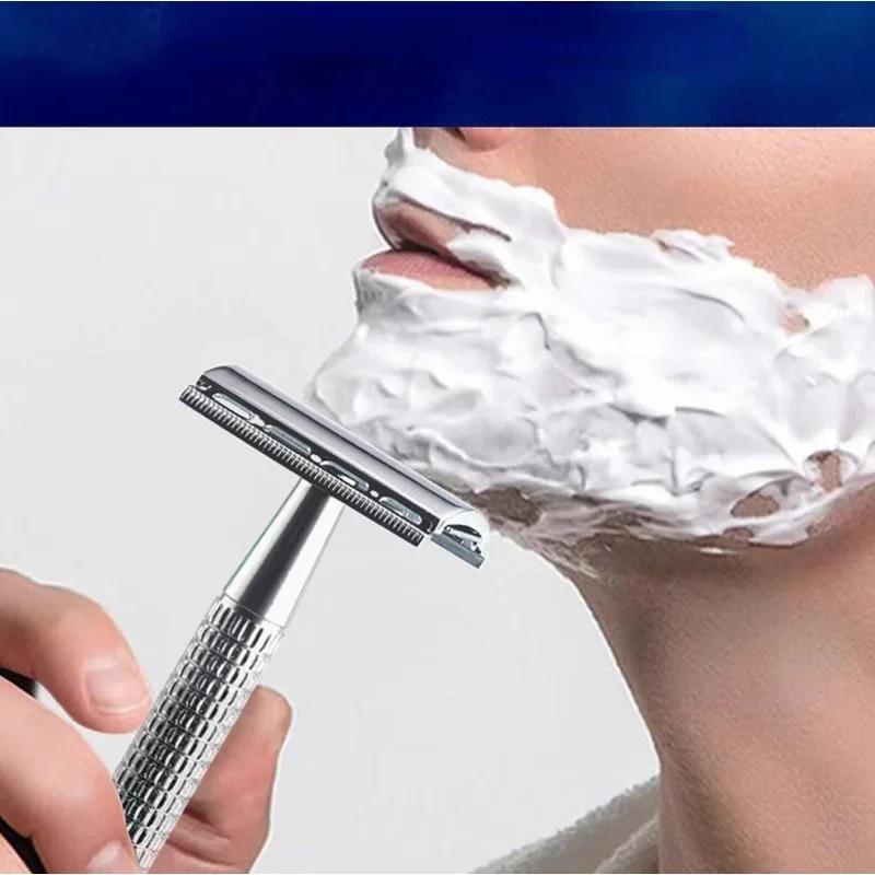 Old-fashioned Razor Blades Manual Shaving Blades Face Shaving Blades Double-sided Razor Blades for Men Razors for Shaving Men