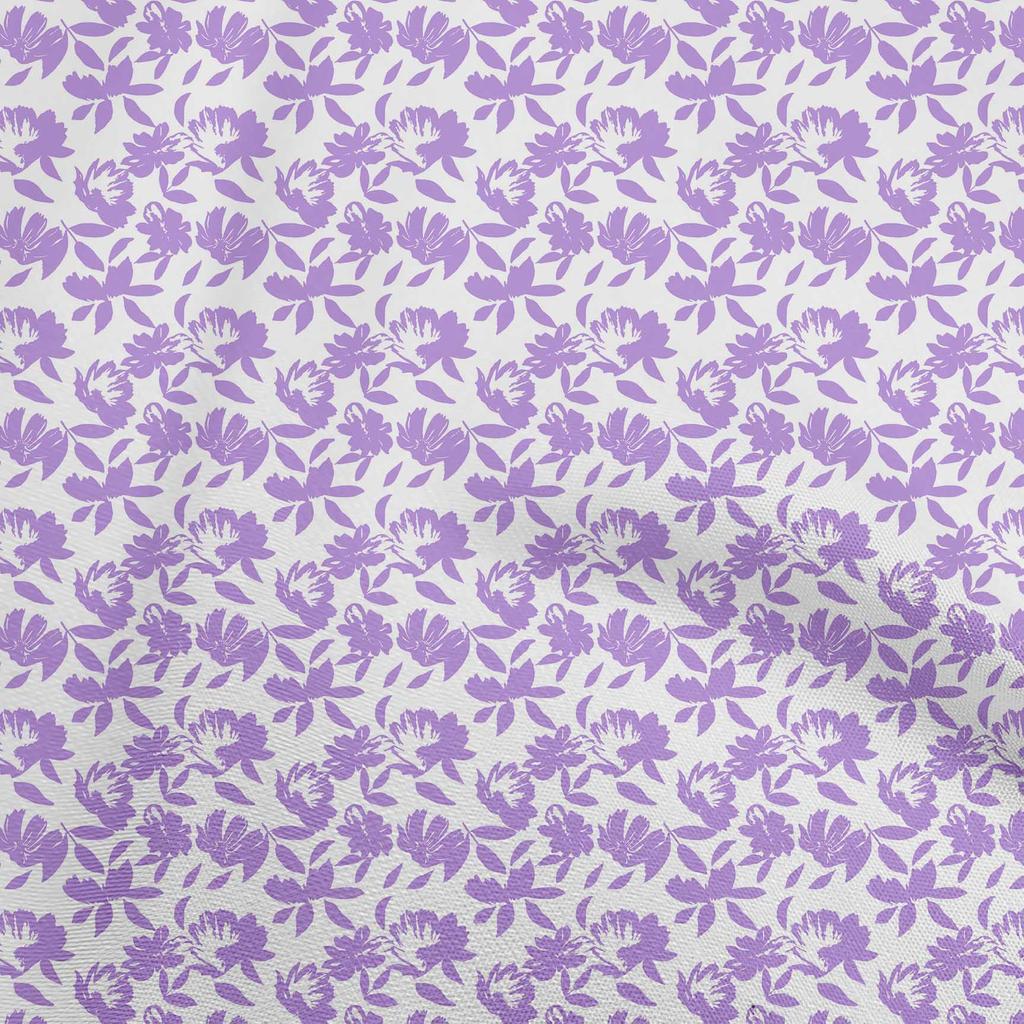 oneOone Cotton Flex Light Green Fabric Floral Craft Projects Decor Fabric Printed By The Yard 40 Inch