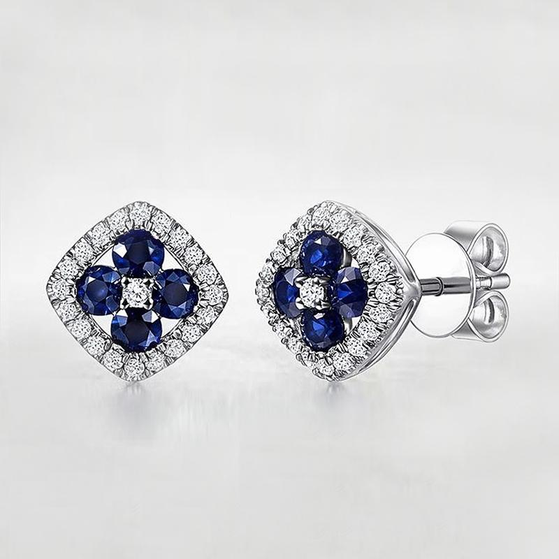 Graceful Female Engagement Earrings with Brilliant Zirconia Chic Jewelry Elegant Lady Wedding Ceremony Accessories Gift