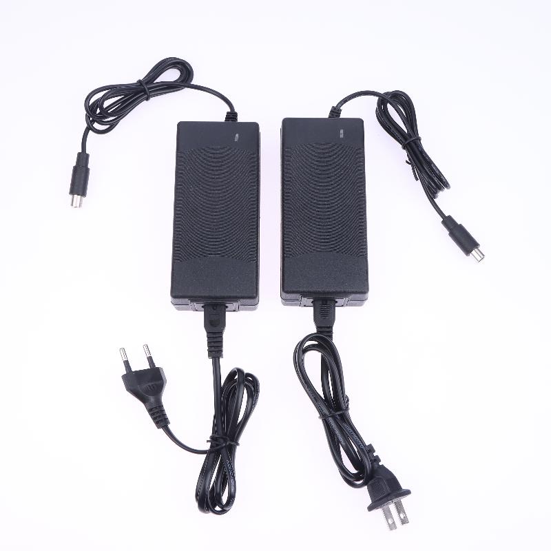 Lithium Battery Charger for Electric Scooter M365, 42V 2A Power Adapter Replacement