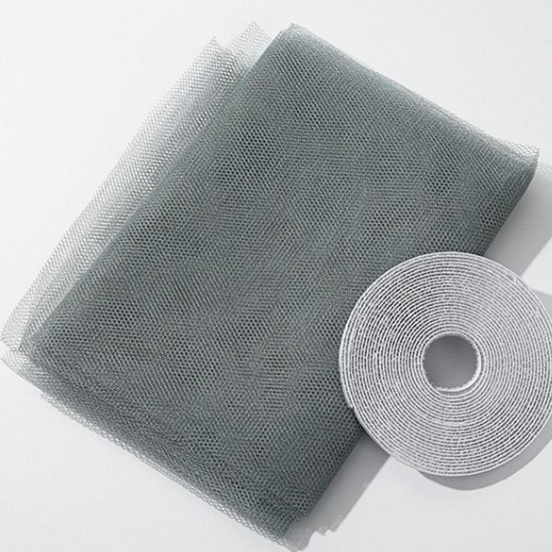 Anti Fly Mosquito Net Diy Self-Adhesive Fly Mosquito Window Net Mesh Mosquito Insect Bug Net Curtains For Windows